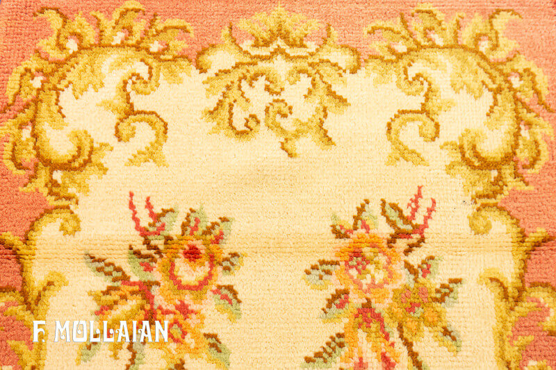 Antique Woolen Savonnerie Rug n°:21477167